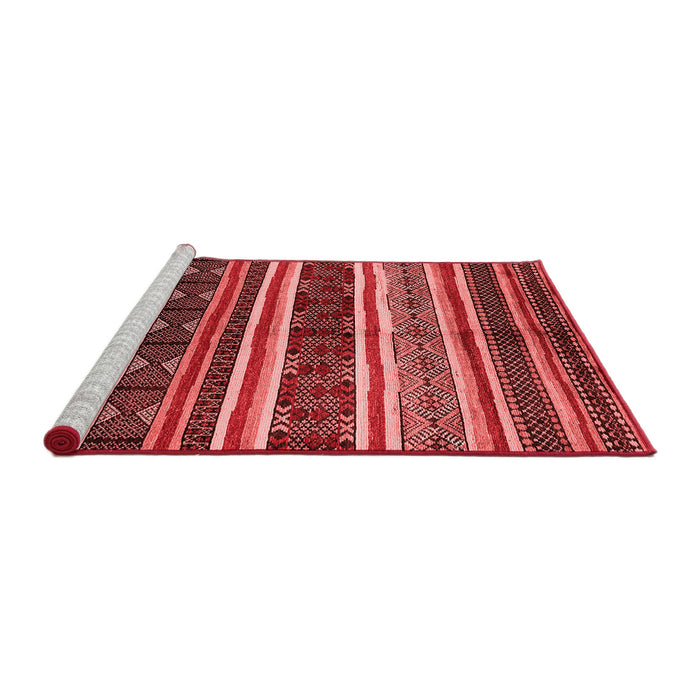 Industrial Red Washable Rugs