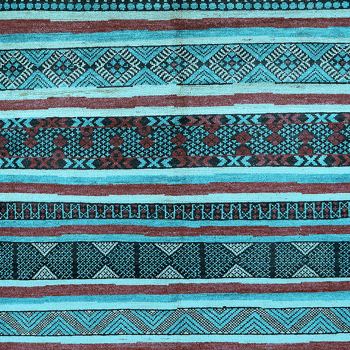 Oriental Light Blue Industrial Rug, urb749lblu