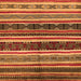 Square Oriental Orange Industrial Rug, urb749org