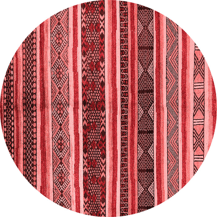Machine Washable Oriental Red Industrial Rug, wshurb749red