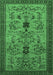 Oriental Emerald Green Industrial Rug, urb750emgrn