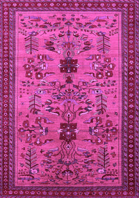 Oriental Pink Industrial Rug, urb750pnk