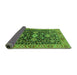 Sideview of Oriental Green Industrial Rug, urb751grn