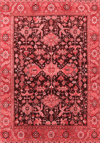 Oriental Red Industrial Rug, urb751red