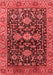 Oriental Red Industrial Area Rugs