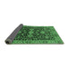 Sideview of Oriental Emerald Green Industrial Rug, urb751emgrn