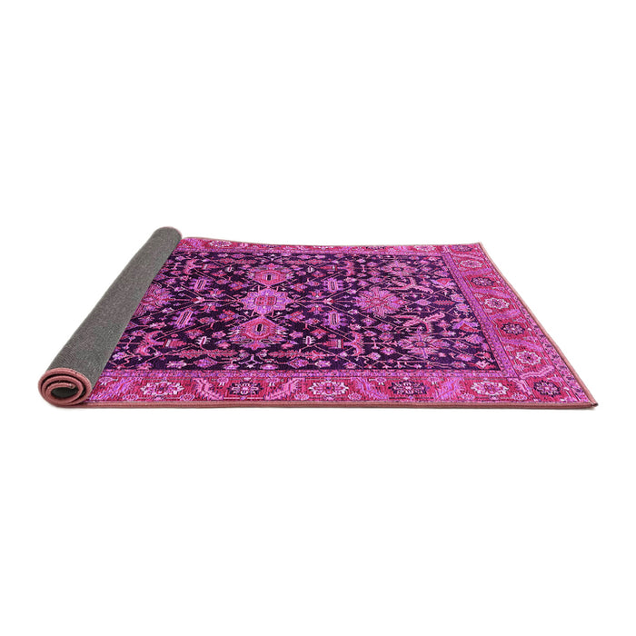 Sideview of Oriental Pink Industrial Rug, urb751pnk