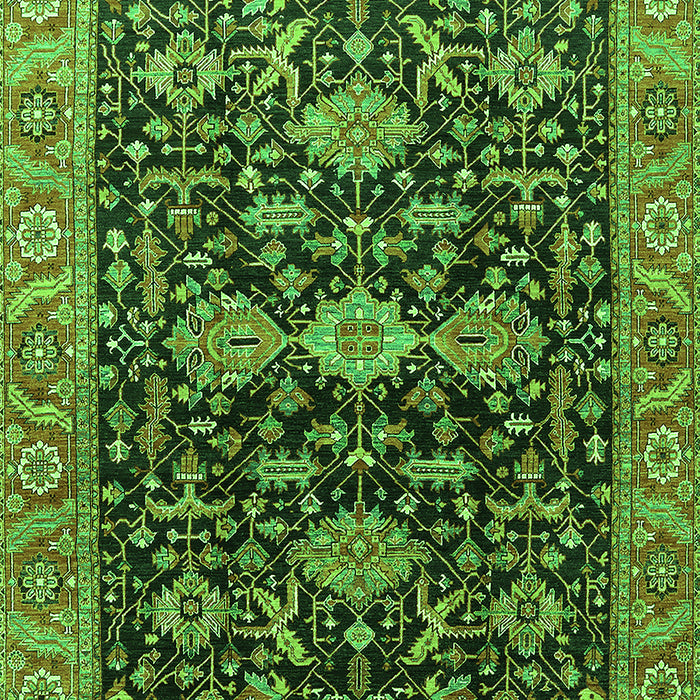Oriental Green Industrial Rug, urb751grn