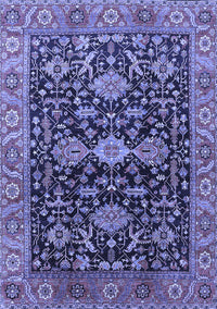 Oriental Blue Industrial Rug, urb751blu