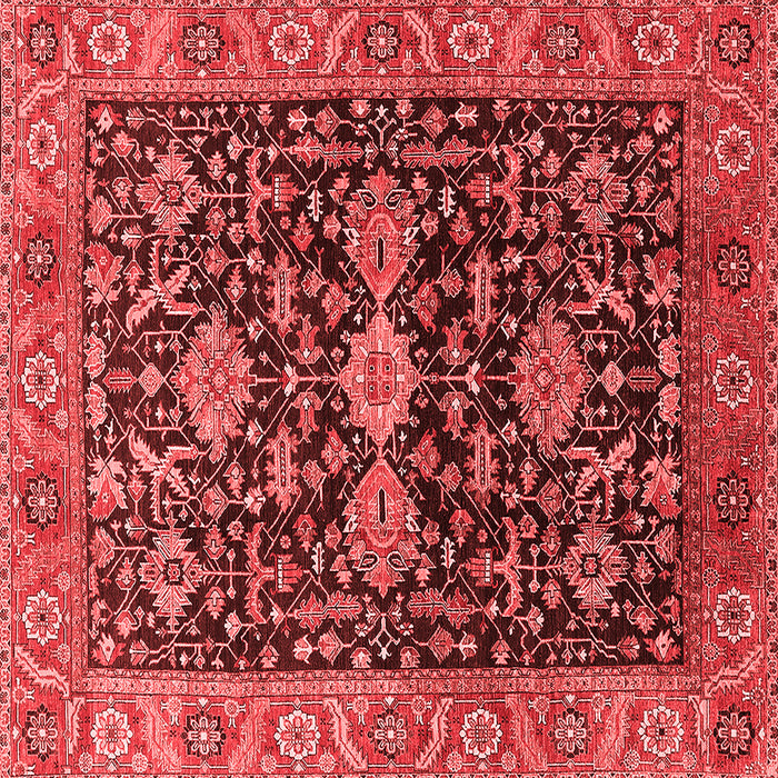 Oriental Red Industrial Rug, urb751red
