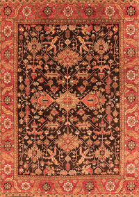 Oriental Orange Industrial Rug, urb751org