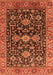 Oriental Orange Industrial Rug, urb751org