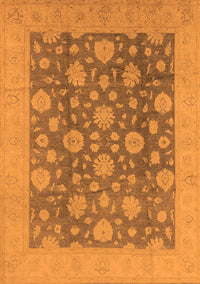 Oriental Orange Traditional Rug, urb753org