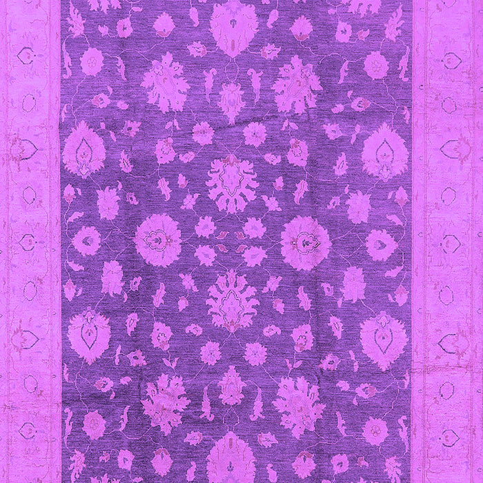 Machine Washable Oriental Purple Traditional Area Rugs, wshurb753pur