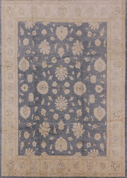 Mid-Century Modern Gray Oriental Rug, urb753