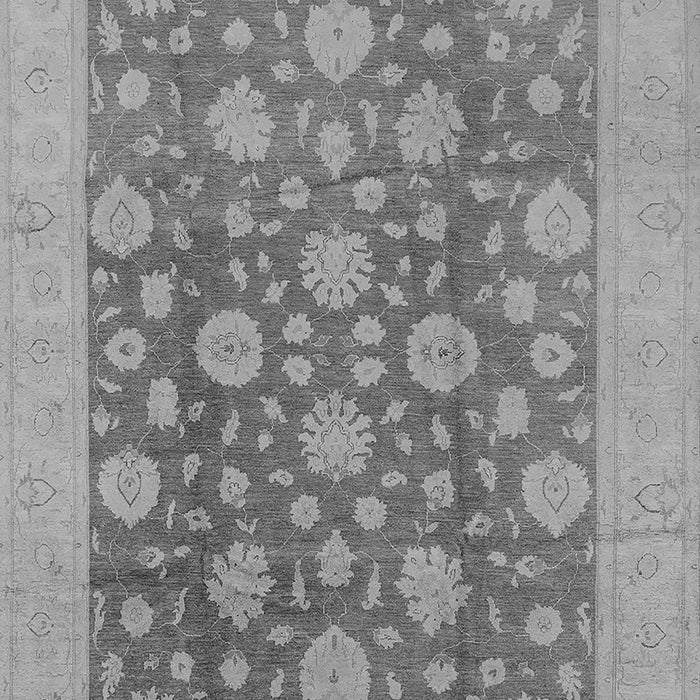 Machine Washable Oriental Gray Traditional Rug, wshurb753gry