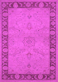 Oriental Pink Traditional Rug, urb754pnk