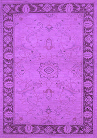 Oriental Purple Traditional Rug, urb754pur