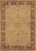 Oriental Brown Traditional Rug, urb754brn