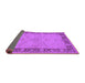 Sideview of Oriental Purple Traditional Rug, urb754pur