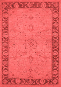 Oriental Red Traditional Rug, urb754red