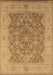 Oriental Brown Traditional Rug, urb755brn