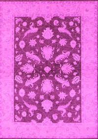 Oriental Pink Traditional Rug, urb756pnk