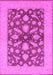 Oriental Pink Traditional Rug, urb756pnk
