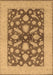 Oriental Brown Traditional Rug, urb756brn