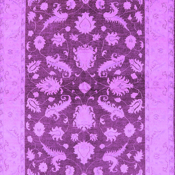 Machine Washable Oriental Purple Traditional Area Rugs, wshurb756pur