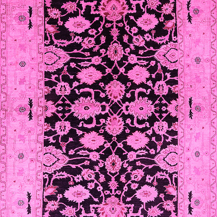 Oriental Pink Traditional Rug, urb757pnk