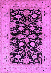 Oriental Purple Traditional Rug, urb757pur