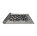 Sideview of Oriental Gray Traditional Rug, urb757gry