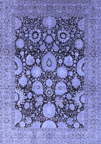 Oriental Blue Traditional Rug, urb758blu