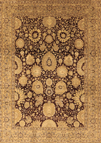 Oriental Brown Traditional Rug, urb758brn