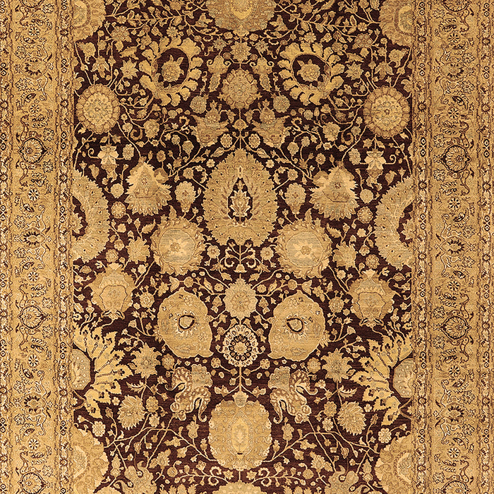Oriental Brown Traditional Rug, urb758brn