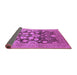 Sideview of Oriental Purple Traditional Rug, urb758pur