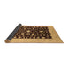 Sideview of Oriental Brown Traditional Rug, urb759brn