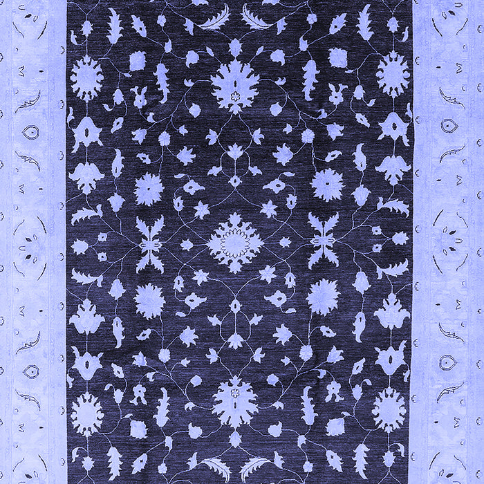 Oriental Blue Traditional Rug, urb759blu