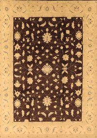 Oriental Brown Traditional Rug, urb759brn