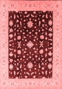 Oriental Red Traditional Rug, urb759red