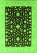 Oriental Green Traditional Rug, urb759grn
