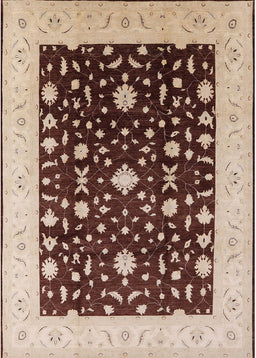 Machine Washable Industrial Modern Red Brown Rug, wshurb759