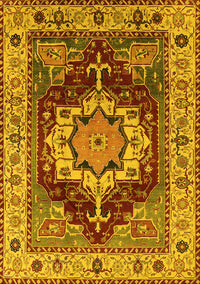 Persian Yellow Traditional Rug, urb760yw