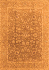 Oriental Orange Traditional Rug, urb761org