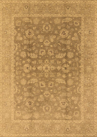 Oriental Brown Traditional Rug, urb761brn