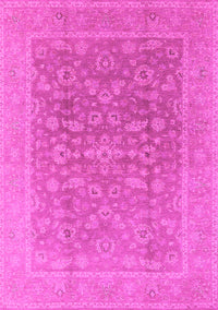 Oriental Pink Traditional Rug, urb761pnk