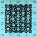 Square Oriental Light Blue Traditional Rug, urb762lblu