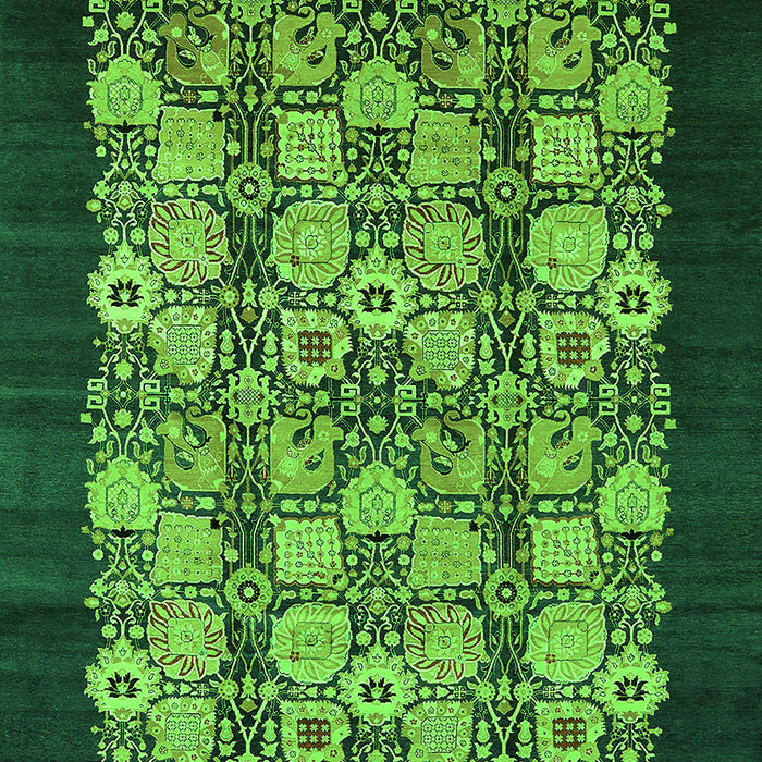 Oriental Green Industrial Rug, urb763grn