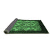 Sideview of Oriental Emerald Green Industrial Rug, urb763emgrn